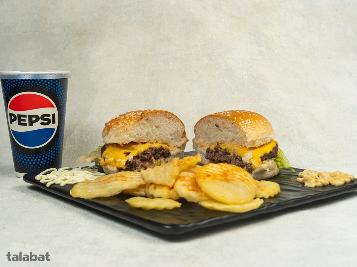 Abu Al Abd Meat Burger Meal