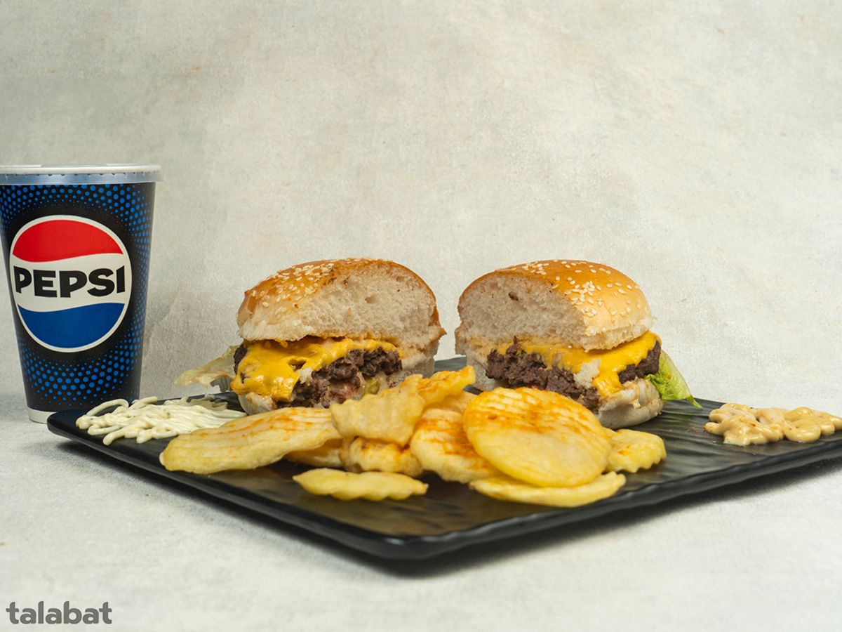 Abu Al Abd Cheese Burger Meal