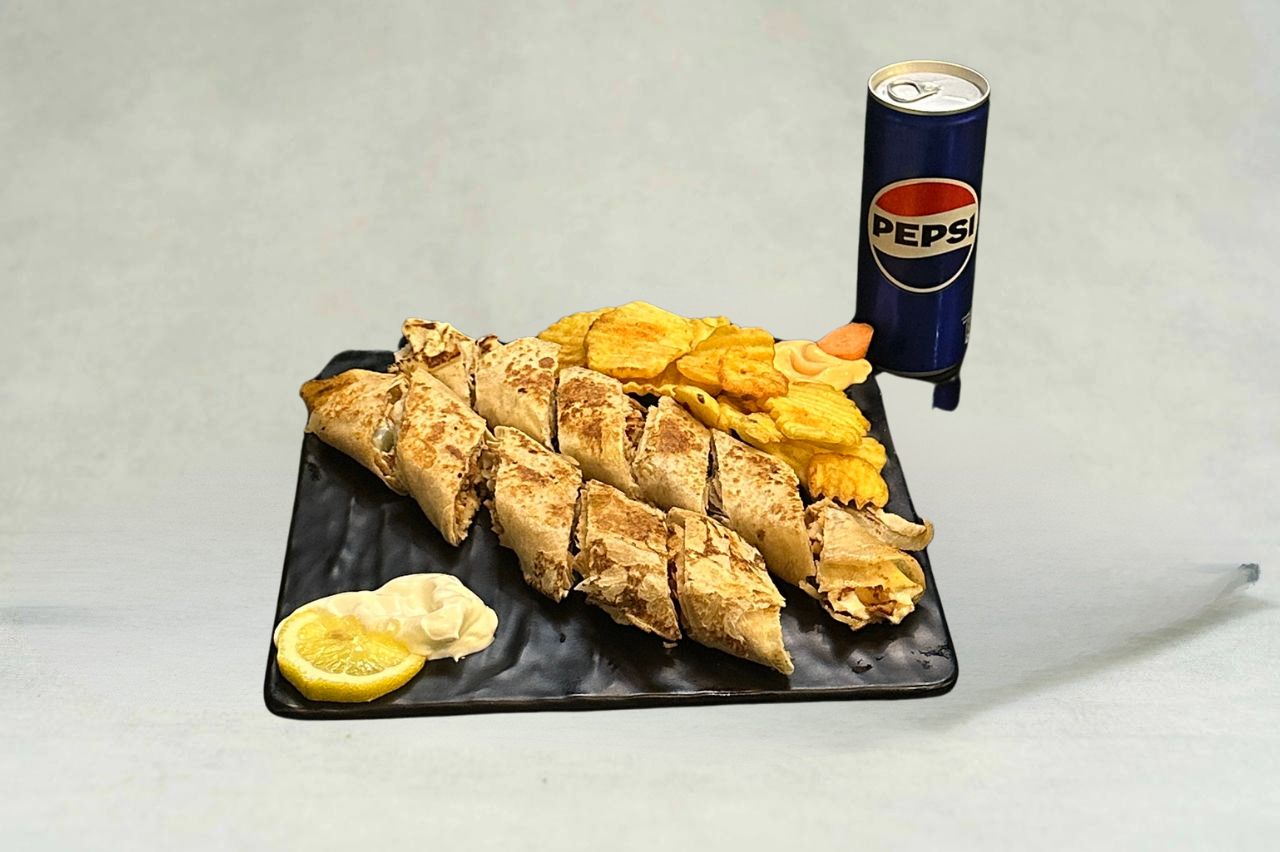 Arabic Double Chicken Shawarma Meal